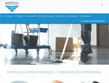 Tablet Screenshot of imperioservicos.com.br